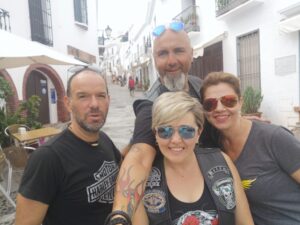 Vuelta a España en moto